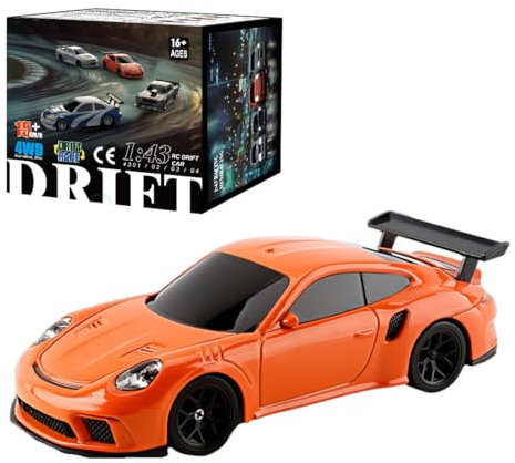 HOPBLOCK RC Drift Auto, 15KM/H Maßstab 1:43 Mini Racing Drift Auto