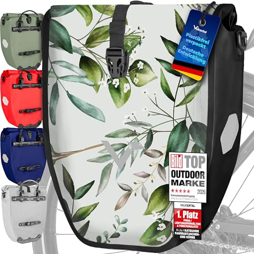 Valkental Gepäckträgertasche, Wasserdicht & Abschließbar