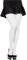 Merry Style Collants Microfibre pour Femmes, Collants Élastiques et Opaques Grandes Tailles MS 162 60 DEN (Blanc, XL)
