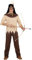 Widmann - Kostüm Indianer, Coat, Hose, Gürtel, Kopftuch, Wilder Westen, Karneval, Mottoparty