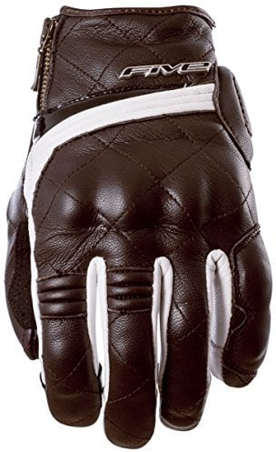 Five Advanced Gloves Sport City Damen Handschuhe für Erwachsene, Braun/Weiß, Größe 38