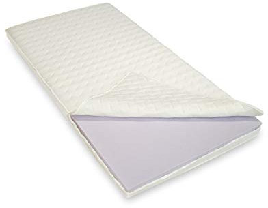 Bodyprime Plus - Gel-Schaum Topper ca. 8cm - Vergleichssieger SEHR GUT - Deutscher Markenhersteller - für Matratzen, Boxspringbetten, Schlafsofas - Bezug waschbar - 100 x 200 cm