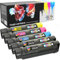 Prestige Cartridge 6510 6515 Kompatible Tonerkartusche für Xerox Phaser 6510 6510DN 6510N WorkCentre 6515 6515DN 6515N - 106R03480 Schwarz (x2) 106R03477 Cyan 106R03478 Magenta 106R03479 Gelb