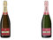Piper-Heidsieck Champagne Cuvée Brut et Cuvée Rosé Sauvage 75cl - lot de 2