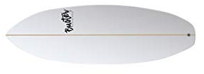 Buster 5'0 FX-Type Pool & River Surfboard