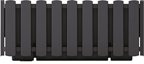 Prosperplast Jardinera für Balcony Boardee Fencycase, Abmessungen (MM) 580x180x162, Anthrazitfarbe