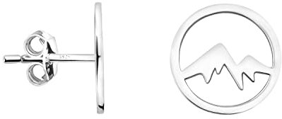 SOFIA MILANI - Damen Ohrringe 925 Silber - Berg Ohrstecker - E1966