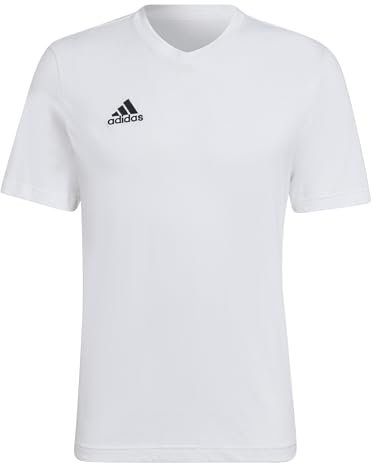 adidas Men's Entrada 22 Tee, White, L Long