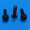 10-50 Stück M3 M4 M5 M6 M8 Schwarze geschlitzte Nylon-Rändelschraube PA66 Nylon-Kunststoff-Handdrehschraube Computer-Handschrauben anziehen (Color : M6x16 (20pcs))