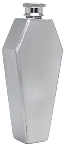 Dickly Trinkflasche, tragbar, Trinkgeschirr, Weinkrug, Becher für Camping, Hochzeit, Ausgehen, Silber