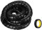 sourcing map Spiral Cable Wrap 9.8ft/3.0M 50mm Cable Management Sleeve PP Insulation Cord Organizer for Computer Wire Power Cable Gas Pipe Black with Tape