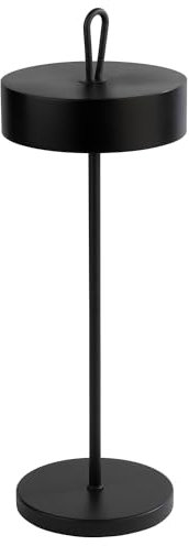 APS 17005 CLEO Kabellose USB-C Tischleuchte, Fartemperatur und Helligkeit einstellbar, spritzwasssergeschützt IP 54, inkl. Dockinstation und Fernbedienung