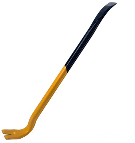 Piede di Porco Leva Chiodi Levachiodi Leverino Palanchino da Carpentiere Fabbro Barra di porco Ferro a leva (900mm)