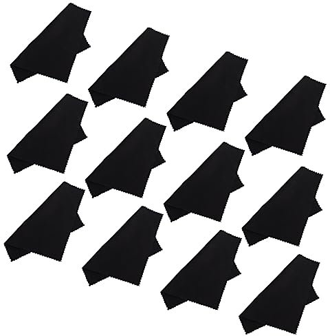 KOMBIUDA 50pièces Chiffons Microfibres Pour Nettoyage Des Lunettes Écrans Et Bijoux Essuie-lunettes Antistatique Et Absorbant Pour Éliminer Traces Et Salissures