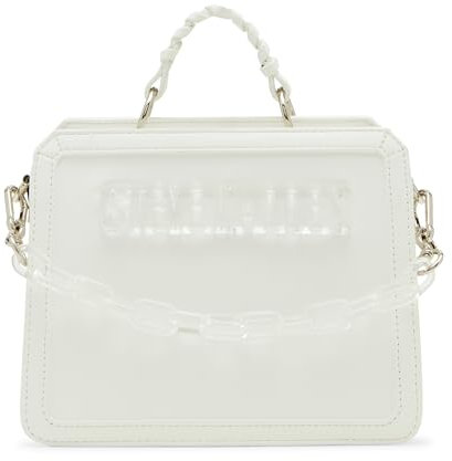 Steve Madden Damen Evelynz Mini Satchel, Weiss/opulenter Garten