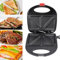 Schnelle Heizung Sandwiches Maschine, Nicht-Stick-Beschichtung Automatische Temperatur Kontrolle Elektrische Sandwiches Maker Zum Kochen Frühstück Gegrillter Käse (EU -Stecker 220 V)