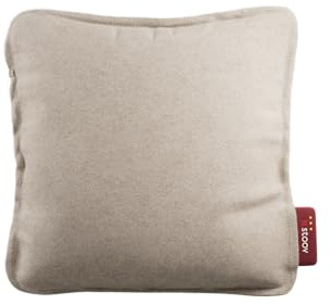 Stoov Ploov³ - Wärmekissen - Kabellose Infrarotwärme - Soft Beige | Infrarot-Technologie - Wiederaufladbares Wärmekissen - Mit automatischer Abschaltung - 45 x 45 cm - Soft Beige