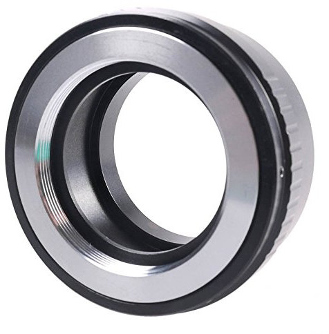 Quenox Objektiv-Adapter für M42-Objektiv an Sony-E-Mount-Kamera (Alpha/NEX)