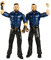 Mattel GBN57 - WWE Basis Actionfiguren (15 cm) 2er-Pack Spielzeug ab 6 Jahren Mehrfarbig