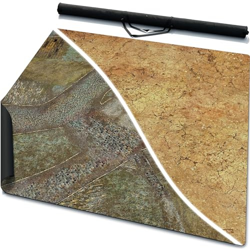 3’ x 3’ Rubber Battle Mat: Saraha + Bag