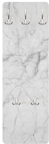 Bilderwelten Garderobe - Bianco Carrara, Größe HxB:105cm x 34cm