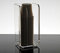 Dispenser porta bicchierini da caffè in plastica piccoli design moderno in plexiglass Narciso (Trasparente, Piccolo (6,8 x 6,8 x 16 cm)