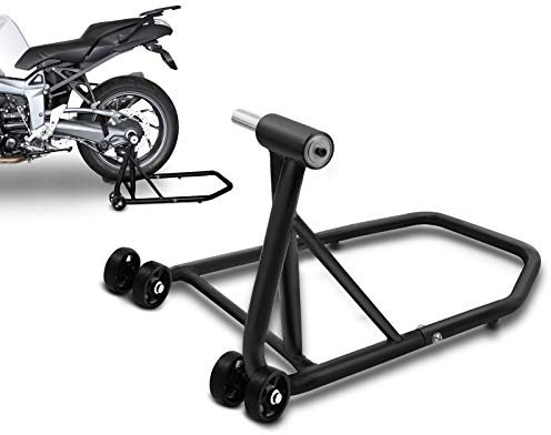 ConStands – Einarm Montageständer für Ducati Hypermotard 950/ SP 19-23 Schwarz Matt Hinterrad Single Classic Motorrad inkl. Adapter
