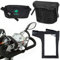 Bramble - 3 Piece Mobility Scooter Accessory Set - Clear Waterproof Tiller Cover, Basket Liner & Lid and Handy Organiser Travel Storage Bag