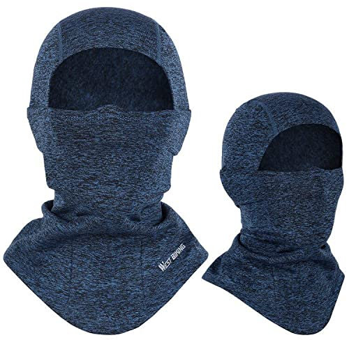 WESTGIRL Sturmhaube Winter Skimaske, Winddichte warme Gesichtsmaske für Männer Frauen, Kaltes Wetter Thermal Fleece Outdoor Sports Schutzausrüstung für Radfahren, Skifahren, Snowboarden