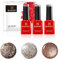 Bluesky Gel Polish, Gel Nagellack Set, Golden Goddess, Tinsel Toast 80544, Golden Sand Dc007, Luxury Gold KS1049, 3 X 5 ml, Gold Glitzer