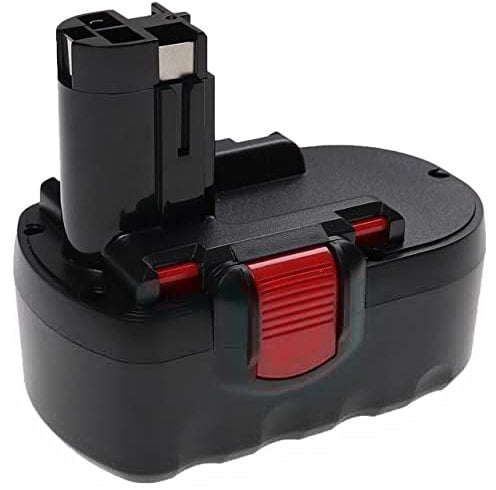EXTENSILO batteria compatibile con Bosch GKS 18 V, GLI 18 V, GSA 18 VE attrezzo da lavoro, avvitatore a batteria (3300 mAh, NiMH, 18 V)