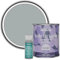 Rust-Oleum Grey Water-Resistant Bathroom Tile Paint in Satin Finish - Mineral Grey 750ml