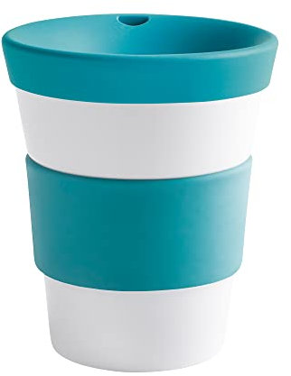 KAHLA 23H207A44008C cupit Becher 0,35 l ocean green To Go Becher aus Porzellan