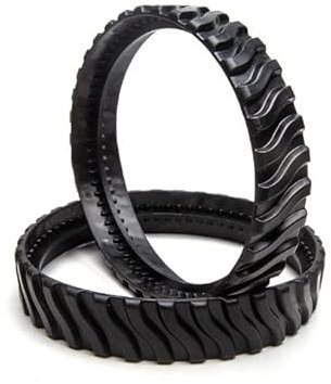 weideke R0526100 Lot de 2 pneus de rechange compatibles avec Zodiac Mx6/MX6 Elite MX8/MX8 pour robot de nettoyage de piscine