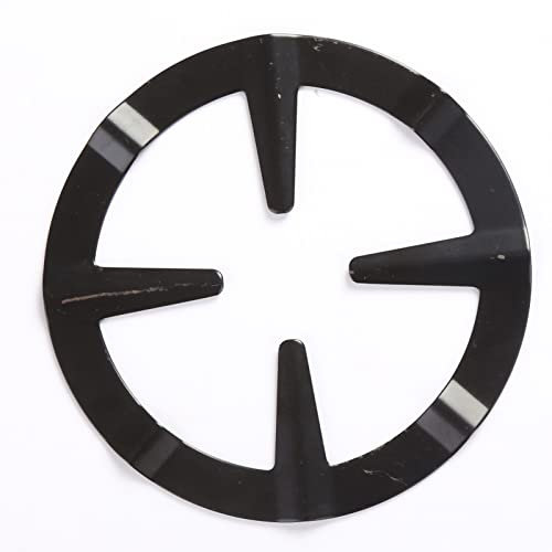 Estufa De Gas De Hierro Fundido Reductor De Anillo De Cocina Para Estufa De Gas Espresso Maker, Moka Pot Wok Ring Estable Antideslizante Ecológico Estante De Estufa De Gas De Hierro Fundido(Black)
