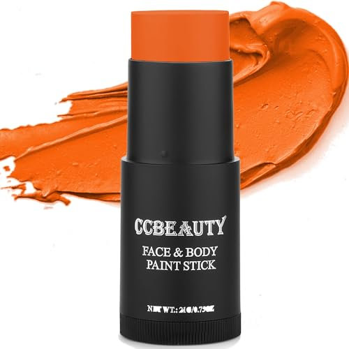 CCbeauty Bodypainting Farben Grün Creamy Blendable Stick Ölbasierte ungiftige Face Paint Schminkstifte für Gesicht Körper Halloween Körperkunst Party Schminke