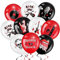 Aoriher 54 Stück Rock und Roll Latex Ballons Rock Luftballons Rock Band Party Dekoration Musik Thema Partyzubehör für Rock Geburtstag Babyparty 50er 60er 70er 80er 90er Jahre Rock Gastgeschenke