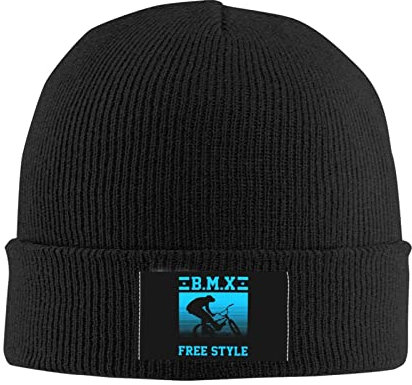 385 Beanie Mütze BMX Freestyle Komfortabel Nachtmütze Elastisch Laufmütze Kopfbedeckung, Für Damen, Herren, 56-62cm