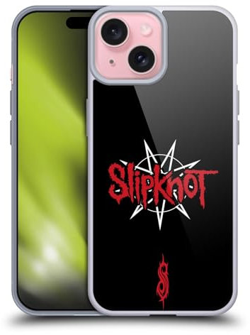 Head Case Designs Offizielle Slipknot Stern Kamm Logo We Are Not Your Kind Gelhülle [Militärischer Schutzgrad] Kompatibel Mit Apple iPhone 15 Und Kompatibel Mit MagSafe