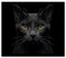 SMTDeco Herdabdeckplatte Ceranfeld Abdeckplatte Herdabdeckung Herdplatten Abdeckungen Induktionskochfeld 60x52 cm 1-tlg. Katze Schwarz