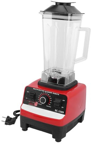 Licuadora De Encimera Profesional De 2 Litros, Licuadora Doméstica Y Comercial De Alta Potencia De 4500 W, Batidora De 15 Velocidades Para Triturar Sopa De Hielo Y Pescado