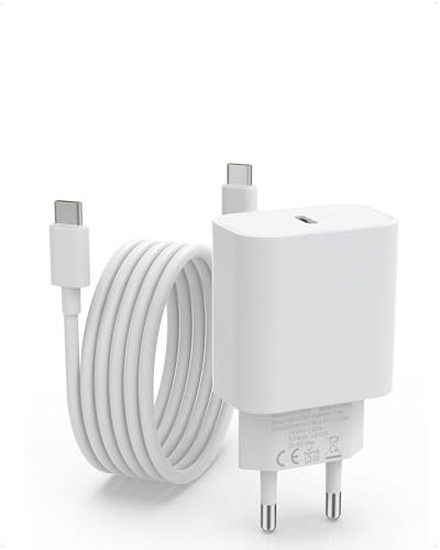 USB C Ladegerät,USB C Kabel [Apple MFi Zertifiziert] iPhone ladekabel für iPhone 17 Air/16/15 Pro Max 15/16 Plus iPad Netzteil Schnellladegerät Stecker Schnellladekabel USB c Power Adapter Weiß