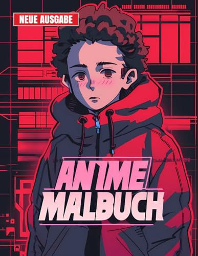Anime Malbuch: [Neue Ausgabe] 50+ Liebenswerte Anime-Malvorlagen für Kinder von 4-10 Jahren, Jungen und Teenager.