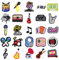 Croc Charms Music - 25PCS Croc Charms, Music Accessories Croc Charms, Shoe Charms, Music Shoe Clips with Instruments and Singing Designs,DIY Shoe Decorations for Music Lovers, Charms for Clogs Sandals