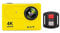 Caméra Sport, Caméra sous-Marine Ultra HD, H9R 4K Télécommande Enregistrement vidéo de Sport Caméscope DVR DV Étanche Pro Mini Casque Caméra Accessoires Kit,Extérieur, Sports, Vidéo(Giallo)