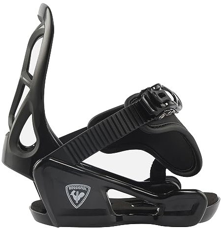Rossignol - Fixation De Snowboard Rookie XS Noir Garçon - Taille Taille Unique - Noir