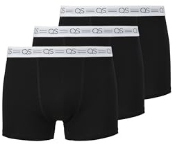 QS 3er-Set Boxershorts aus Jersey