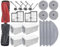 JOSYOG Saros 10 pièces de rechange double brosse principale/brosses latérales/serpillère/sacs à poussière pour robot Roborock Saros 10 Accessoires Accessoires Pièces (lot de 2)