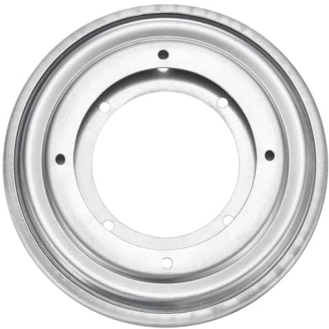 sourcing map 5.5 Inch Rotating Bearing Plate, Swivel Plate Stand Lazy Susan Hardware Round Turntable Base Tray for Table Serving Tray Revolving Shelve, Silver