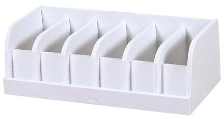 Gürtel Organizer, Gürtel Aufbewahrungsbox mit 6 Fächern, Elegante Vitrine für Krawatten Und Gürtel